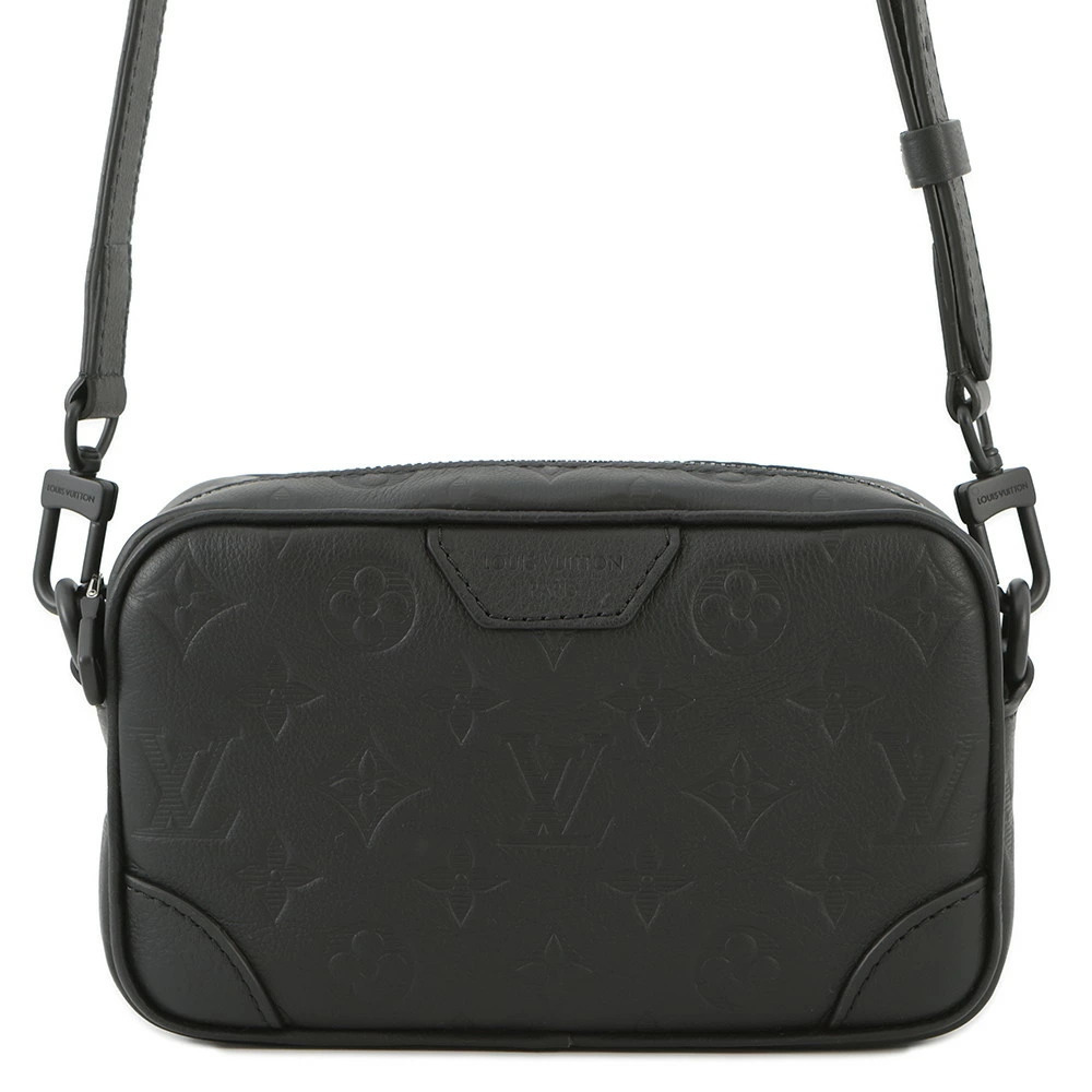 Louis Vuitton Monogram Shadow Black Trocadero Wearable Wallet Shoulder Bag